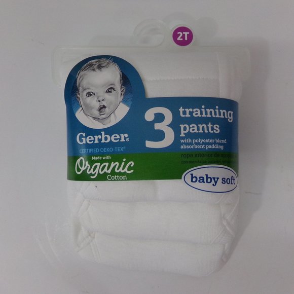 Gerber Boys White Trainer 3Pk. size 2T - Picture 2 of 3